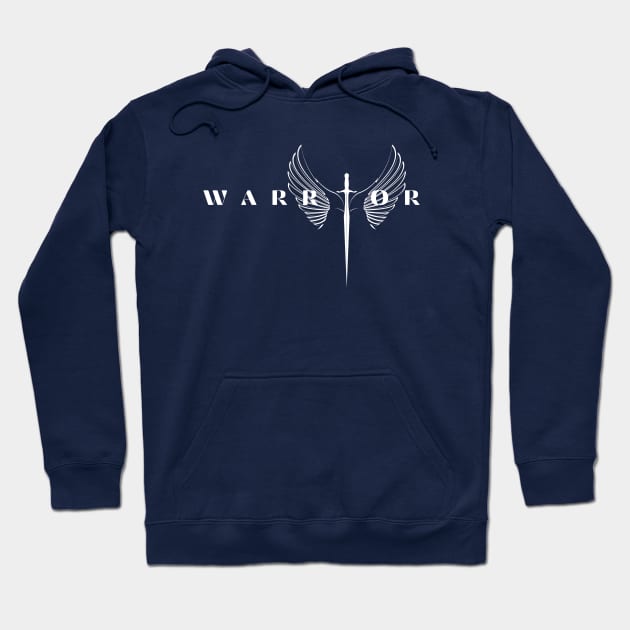 Angel Wings Sword Warrior Hoodie by MyUniqueTee